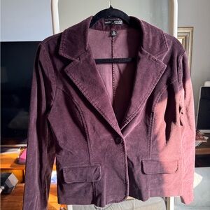 Elegant Y2K Women's Dark BrownBlazer